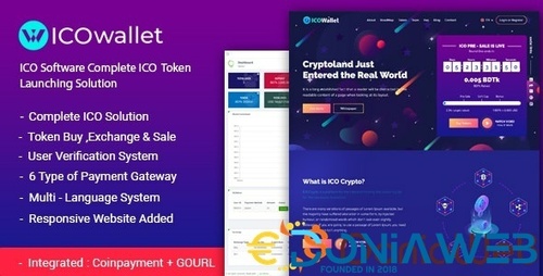 More information about "ICOWallet- ICO Script | Complete ICO Software and Token Launching Solution"