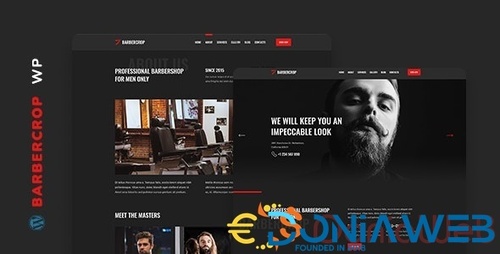 More information about "Barbercrop - Hairdressing WordPress Theme"