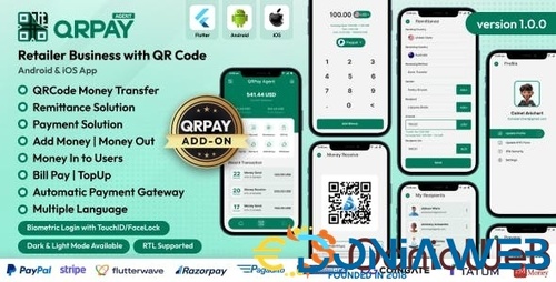 More information about "QRPay Agent - Retailer Business with QR Code Android and iOS App"