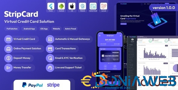 StripCard - Virtual Credit Card Solution