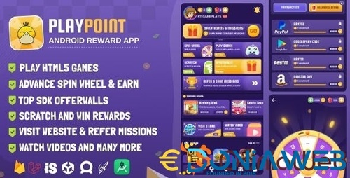 More information about "PlayPoint Android App with Admin Panel"