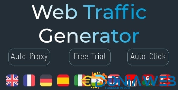 InMillion Web Traffic Bot Visit Generator with Auto Proxy