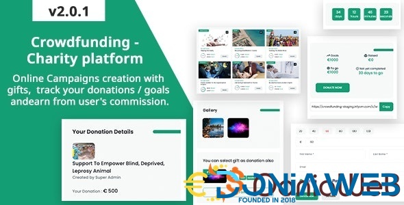 Crowdfunding - Fund raising platform / Charity / Donation