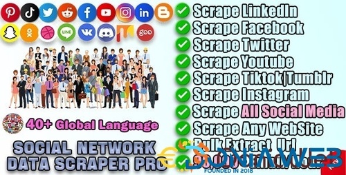 More information about "Social Network Data Scraper"