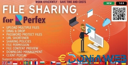 More information about "File Sharing module for Perfex CRM"