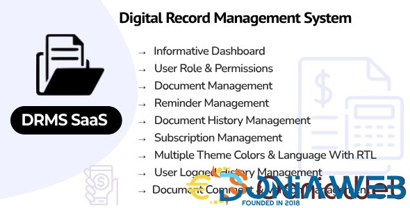 DRMS SaaS - Digital Record Management System