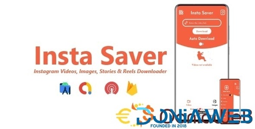 More information about "Insta Saver - Instagram Videos, Images, Stories & Reels Downloader | ADMOB, FIREBASE, ONESIGNAL"