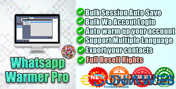 Whatsapp Multiple Accounts Warmer +KeyGen-Full Reseller