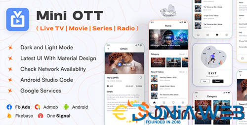 More information about "Mini OTT | Live TV, Streaming, Movie, Radio"