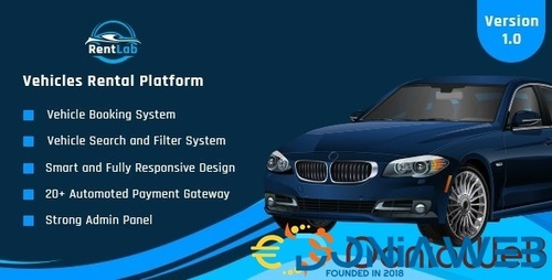 More information about "RentLab - Vehicles Rental Platform"