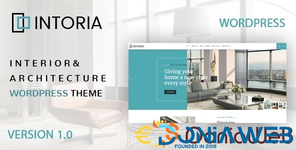 Intoria - Interior Architecture WordPress Theme