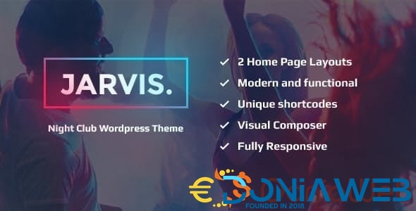 Jarvis - Night Club, Concert, Festival WordPress Theme