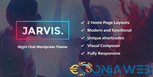 More information about "Jarvis - Night Club, Concert, Festival WordPress Theme"