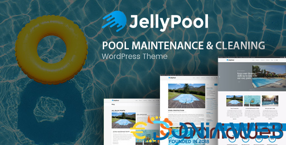 JellyPool - Pool Maintenance & Cleaning WordPress Theme