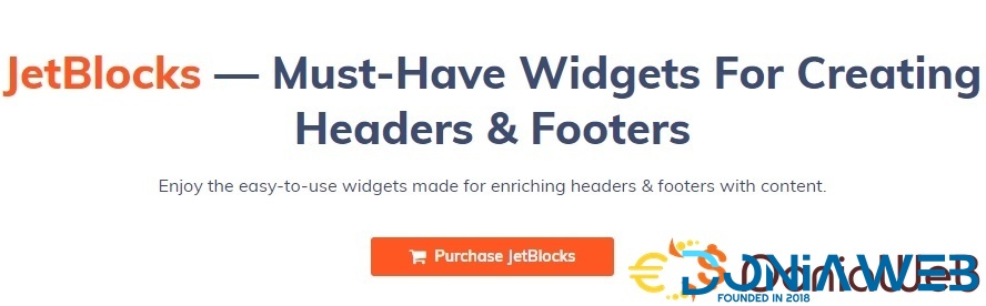 JetBlocks - Must-Have Widgets For Creating Headers & Footers Elementor