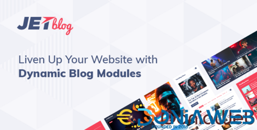 More information about "JetBlog - Blogging Package for Elementor Page Builder"