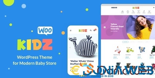 More information about "KIDZ - Baby Shop & Kids Store WordPress WooCommerce Theme"