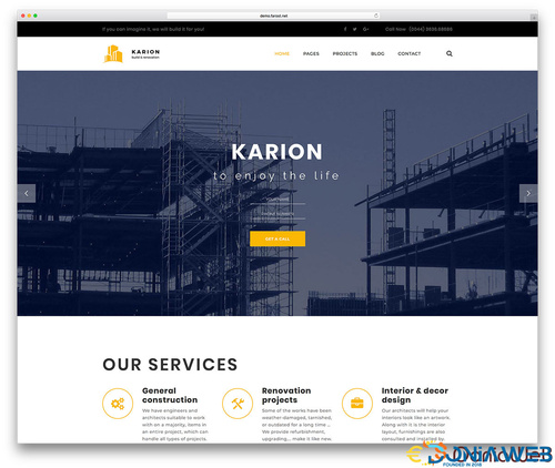 More information about "Karion - Construction & Building WordPress Theme"