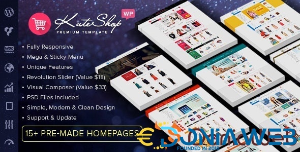 KuteShop - Multipurpose WooCommerce WordPress Theme (RTL Supported)