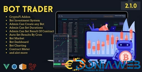 Bot Investment Addon For Bicrypto - Crypto Trader, Investment Subscription v2.1.0