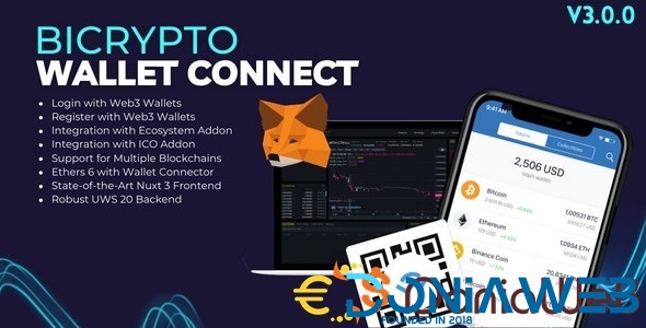 Wallet Connect Addon For Bicrypto - Wallet Login, Connect