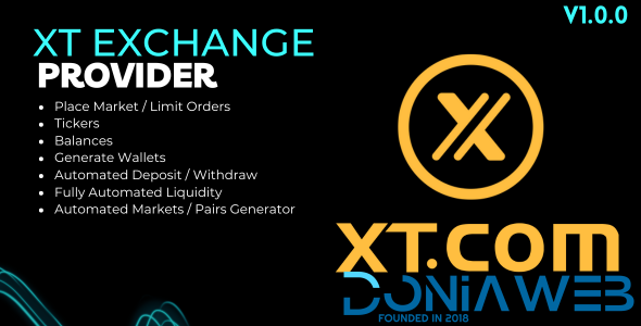 XT Exchange Provider For Bicrypto Trading Platform