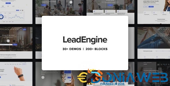 LeadEngine - Multi-Purpose WordPress Theme with Page Builder