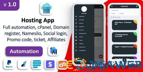 Markhost app - Web Hosting Billing | Domain | Hosting | Affiliate | Social login | Payment Gateways