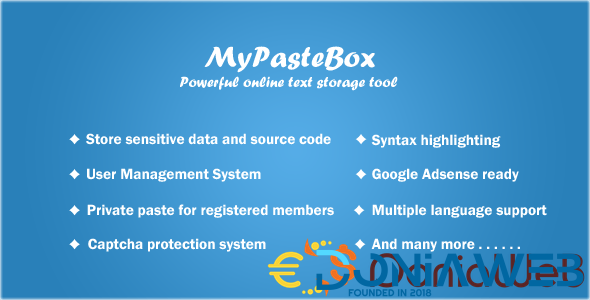 MyPasteBox - Powerful paste tool