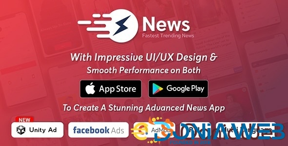 News - Flutter News App for Android & iOS with Admin Panel