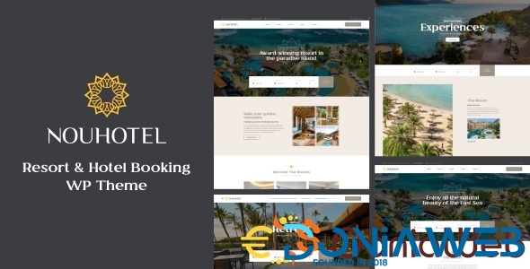 NouHotel - Resort & Hotel Booking WordPress Theme