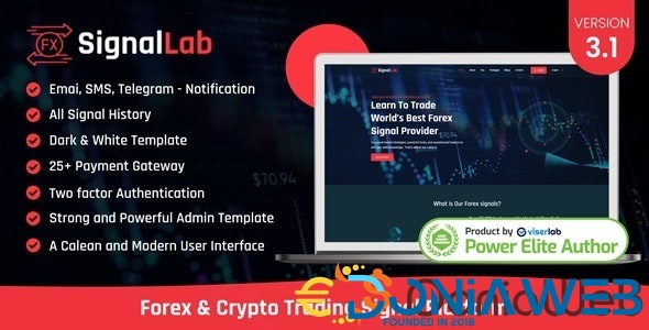 SignalLab - Forex And Crypto Trading Signal Platform