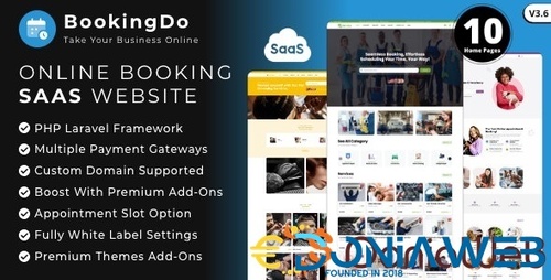 More information about "BookingDo SaaS - Multi Business Appointment Scheduling & Service Booking Website Builder"