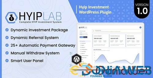 More information about "HYIPLab - HYIP Investment WordPress Plugin"