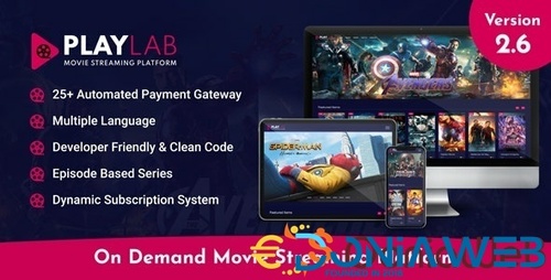 More information about "PlayLab - On Demand Movie Streaming Platform"