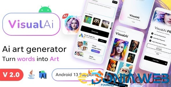 Ai Images Generator - VisualAI + Photo Editor Tools Android App