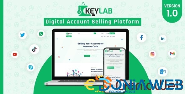 KeyLab - Digital Account Selling Platform