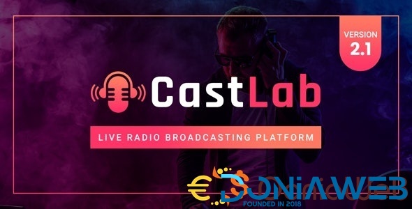 CastLab - Live Radio Broadcasting Platform