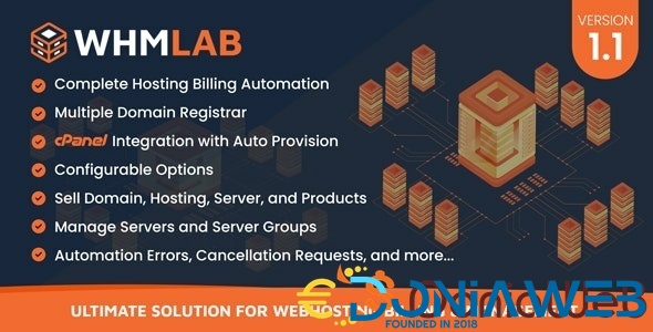 WHMLab - Ultimate Solution For WebHosting Billing And Management