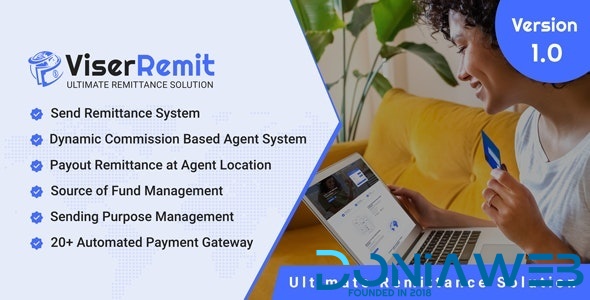 ViserRemit v1.1 - Ultimate Remittance Solution