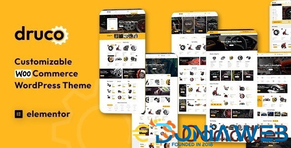 Druco - Elementor WooCommerce WordPress Theme