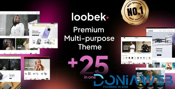 Loobek - Elementor Multipurpose WooCommerce Theme