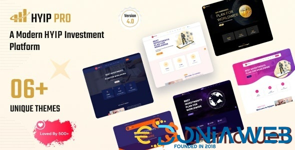 HYIP PRO - A Modern HYIP Investmet Platform