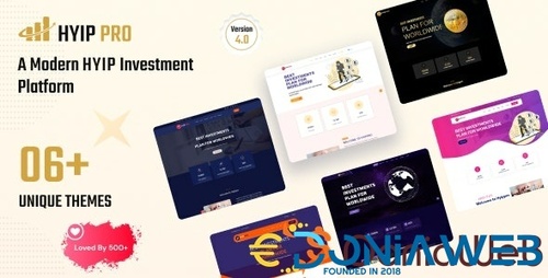 More information about "HYIP PRO - A Modern HYIP Investmet Platform"