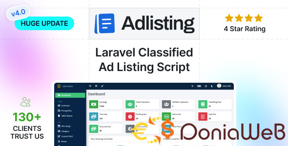 Adlisting - Buy Sell Classified Ads Marketplace Laravel Script