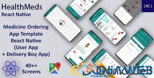 More information about "Online Medicine Ordering App Template React Native | Online Pharmacy App Template React Native"