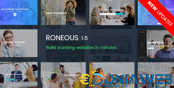 Roneous - Creative Multi-Purpose WordPress Theme