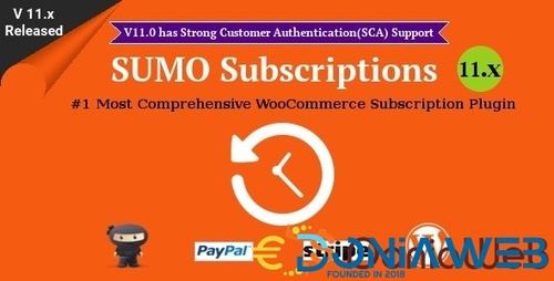 More information about "SUMO Subscriptions - WooCommerce Subscription System"