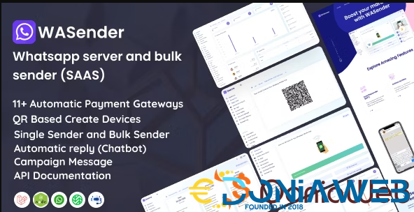 More information about "WASender - Whatsapp server and bulk sender (SAAS)"