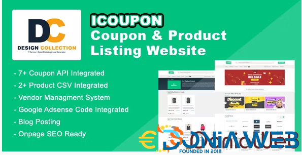 iCoupon - Coupon & Product Listing Website